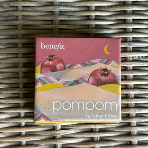 Benefit Pompom blush. New, never opened. Full size.